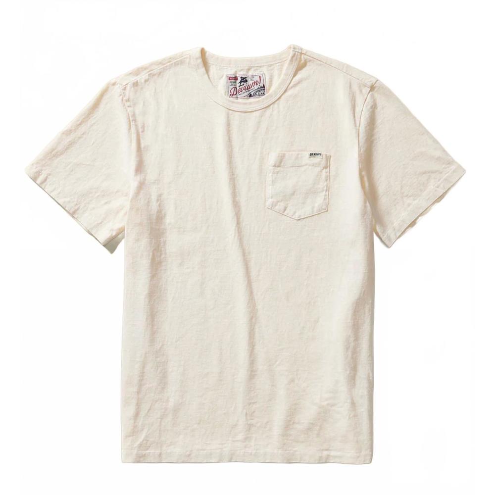 Men's Short Sleeve Pocket Tee - Cream